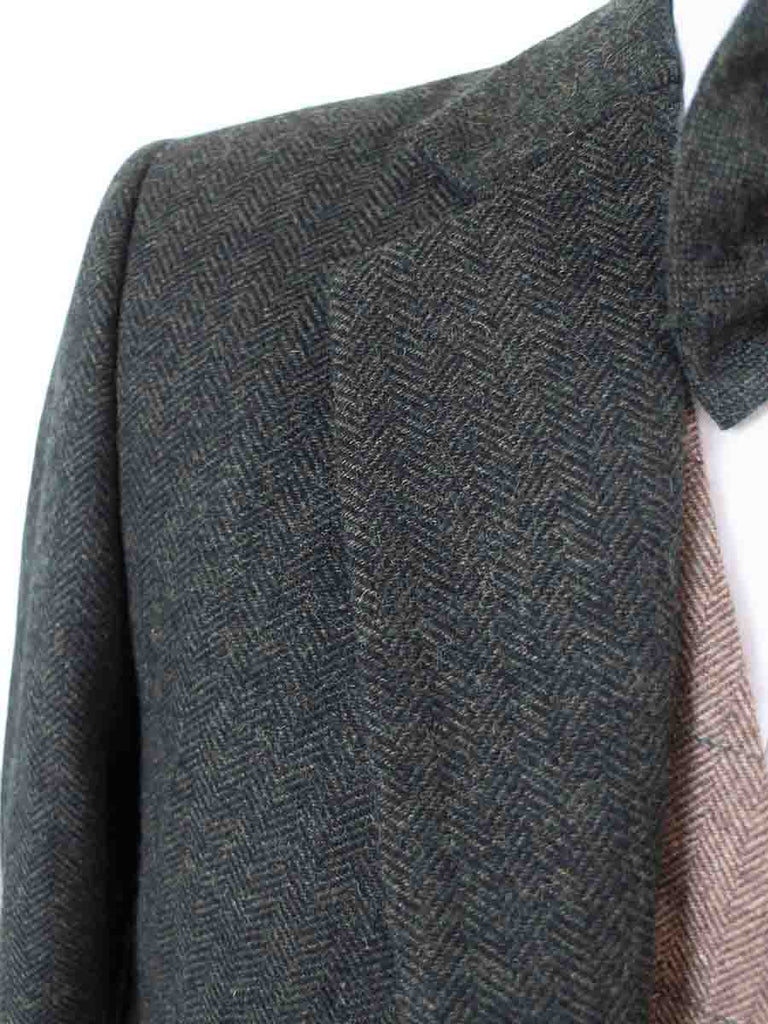 TRAJE DE 3 PIEZAS DE TWEED MIX & MATCH CON ESPIGA VERDE