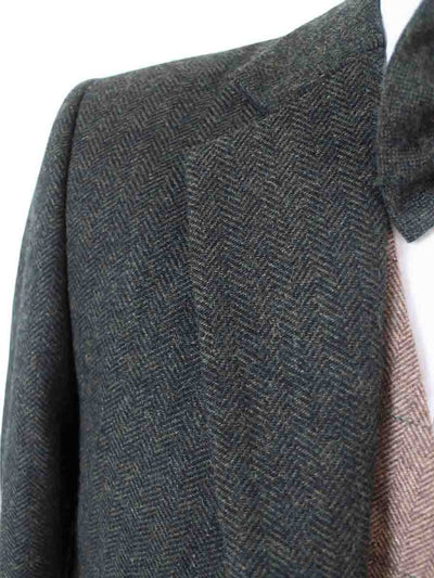 TRAJE DE 3 PIEZAS DE TWEED MIX & MATCH CON ESPIGA VERDE