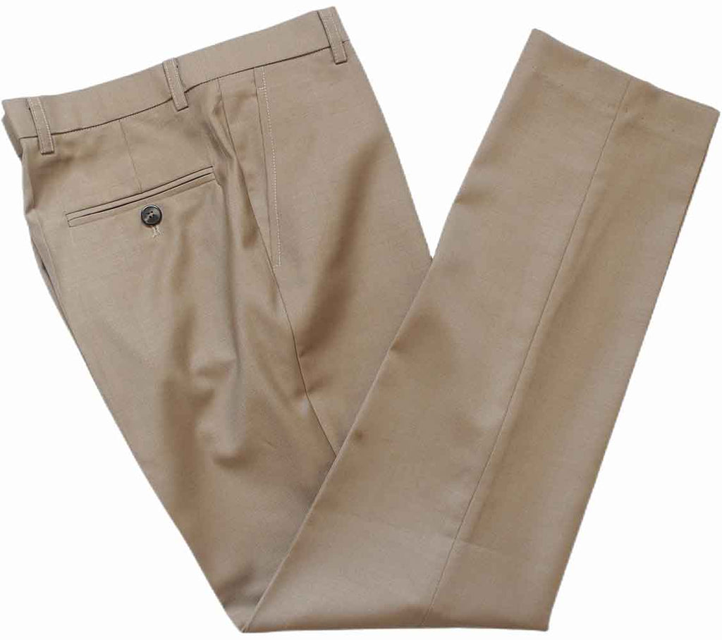 TRAJE DE 3 PIEZAS DE PEINADO CAQUI