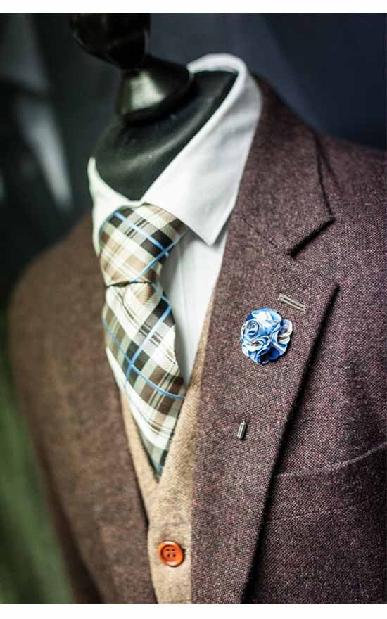 Freely Mix And Match  Tweed Suit 3 Pieces