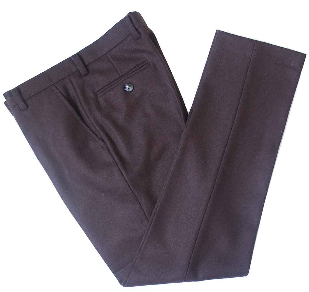 TRAJE DE 3 PIEZAS DE TWEED DE SARGA MARRÓN