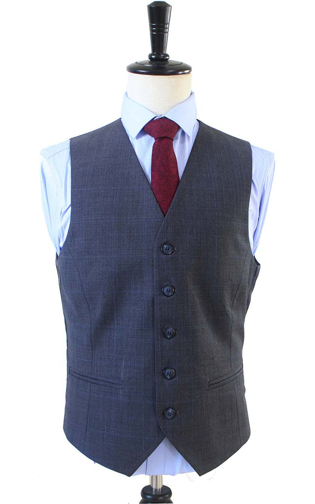 BDtailormade CHARCOAL PRINCE OF WALES CHECK SUIT - BDtailormade Worsted Suittweedmaker hockerty menstweedsuit