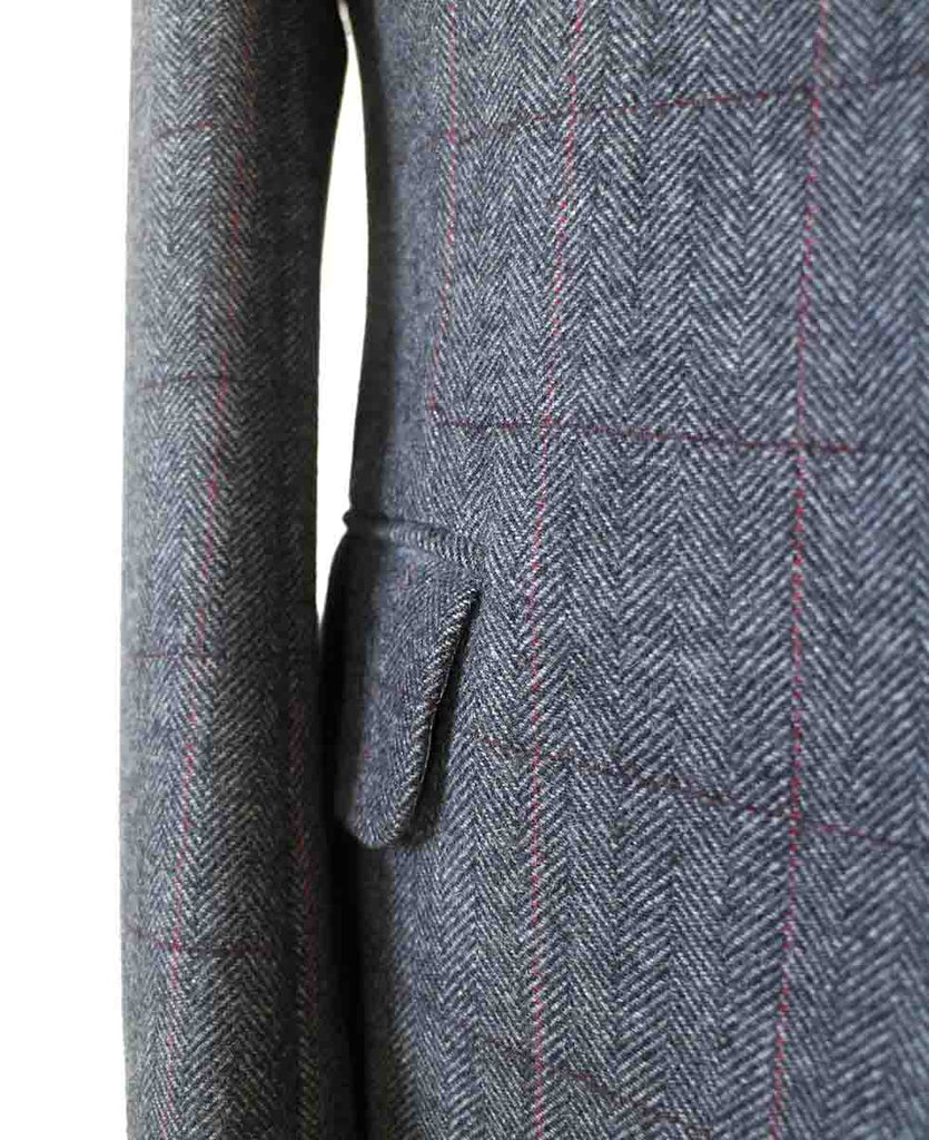 BDtailormade GREY HERRINGBONE MIX & MATCH TWEED 3 PIECE SUIT - BDtailormade TWEED SUITStweedmaker hockerty menstweedsuit