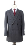 BDtailormade TWEED OVERCOAT GREY TWILL - BDtailormade TWEED SUITStweedmaker hockerty menstweedsuit