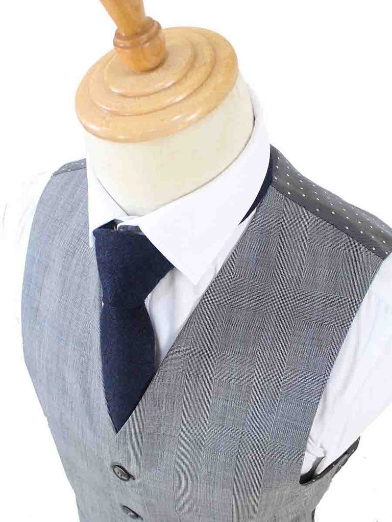 BDtailormade LIGHT GREY PRINCE OF WALES CHECK SUIT - BDtailormade Worsted Suittweedmaker hockerty menstweedsuit