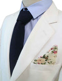 WHITE 3 PIECE LINEN SUIT - BDtailormade