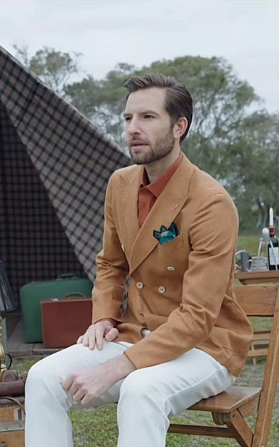 TRAJE DE TWEED DE 3 PIEZAS MIX &amp; MATCH MARRÓN TATTERSALL