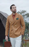 TRAJE DE TWEED DE 3 PIEZAS MIX &amp; MATCH MARRÓN TATTERSALL
