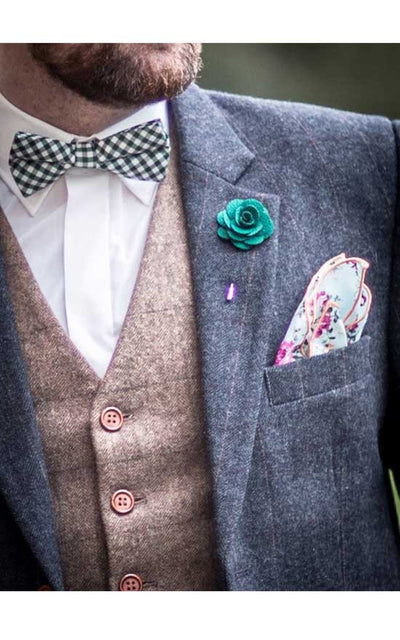 Freely Mix And Match 3 Pieces Tweed Suit 