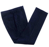 BDtailormade NAVY PINSTRIPE TWEED 3 PIECE SUIT - BDtailormade TWEED SUITStweedmaker hockerty menstweedsuit