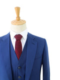BDtailormade NAVY WORSTED 3 PIECE SUIT - BDtailormade Worsted Suittweedmaker hockerty menstweedsuit