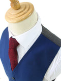 BDtailormade NAVY WORSTED 3 PIECE SUIT - BDtailormade Worsted Suittweedmaker hockerty menstweedsuit