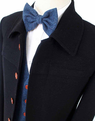 BDtailormade TWEED OVERCOATS  BLACK TWILL - BDtailormade TWEED SUITStweedmaker hockerty menstweedsuit